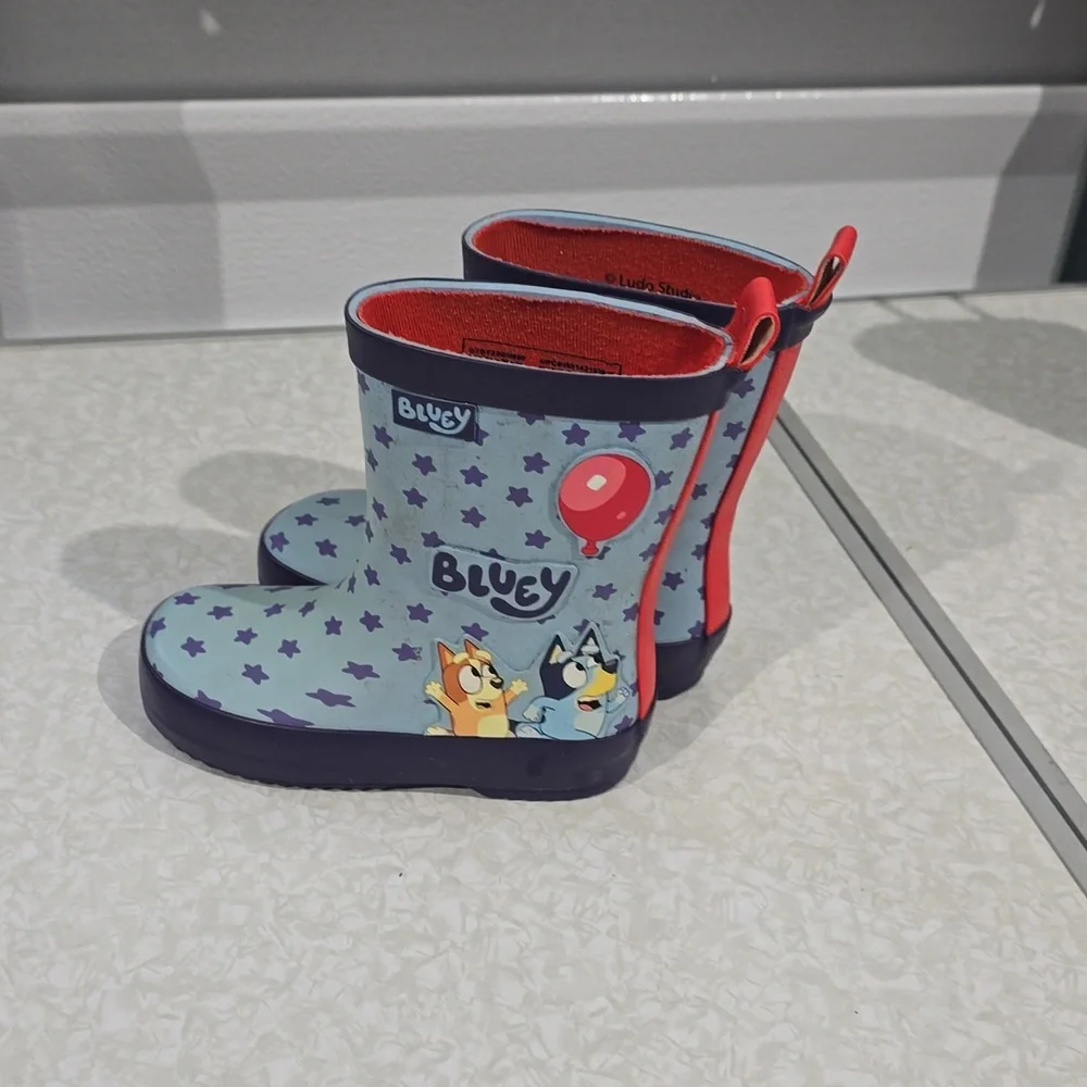 Bluey‎ & Bingo Rain boots Size 5/6